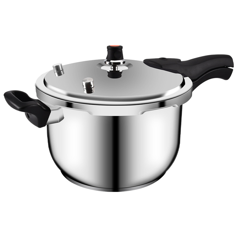 Thickened 304 Stainless Steel Pressure Cooker with Long Handle