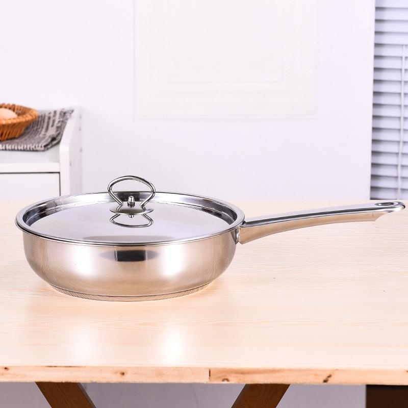 High Quality Stainless Steel Saucepan Set Mini Modern Style Non-Stick Cookware Set with Lid