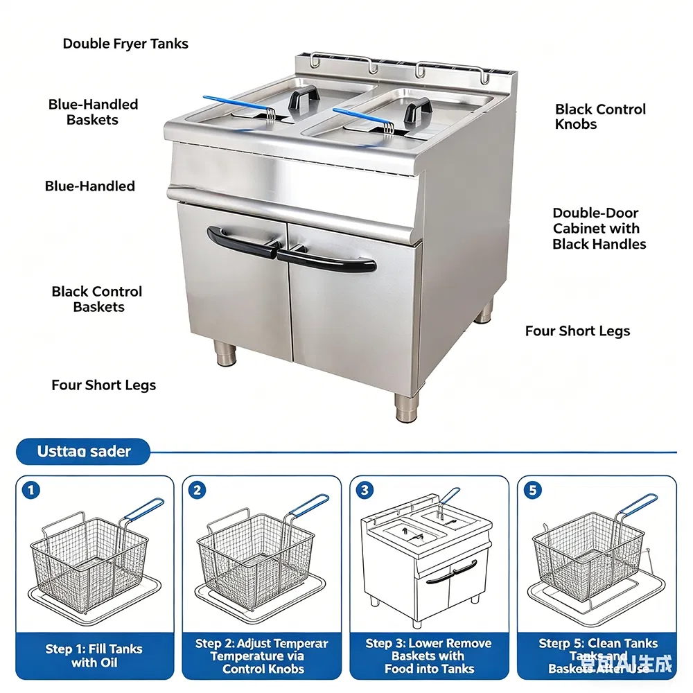 Industrial Gas Tilting Braising Pan