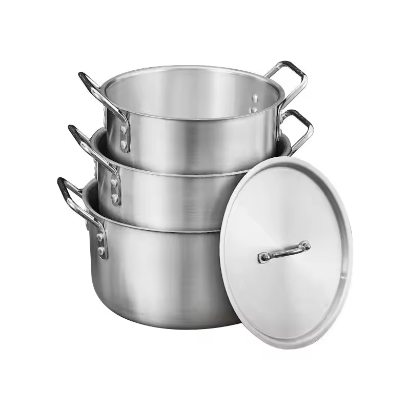 5/7-Piece Stainless Steel Cookware Set Durable Non-Stick &amp; Induction Compatible Kitchen Pots Pans for Modern Cooking Utensils