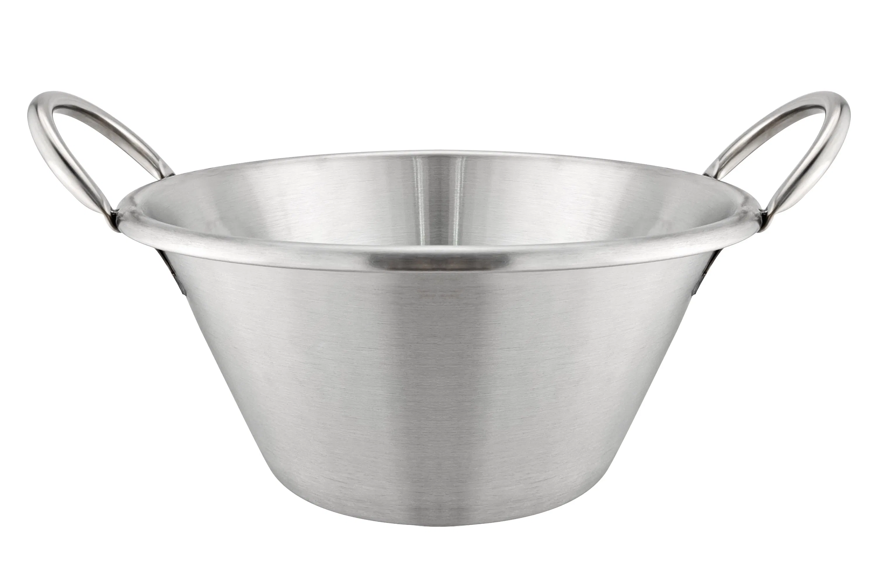 Wholesale Cooking Pot Solid Triple-Layer Base Stainless Steel Casserole Soup Pot Stock Pots with Handle Glass Lid