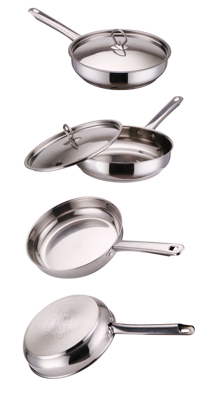 High Quality Luxury Kitchen Cookware Sets Triply Stainless Steel Gold Handle Casserole Induction Bottom 15pcs Cooking Pot Set