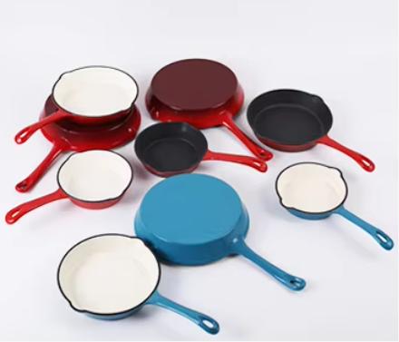 Cookware Set Cast Iron 10