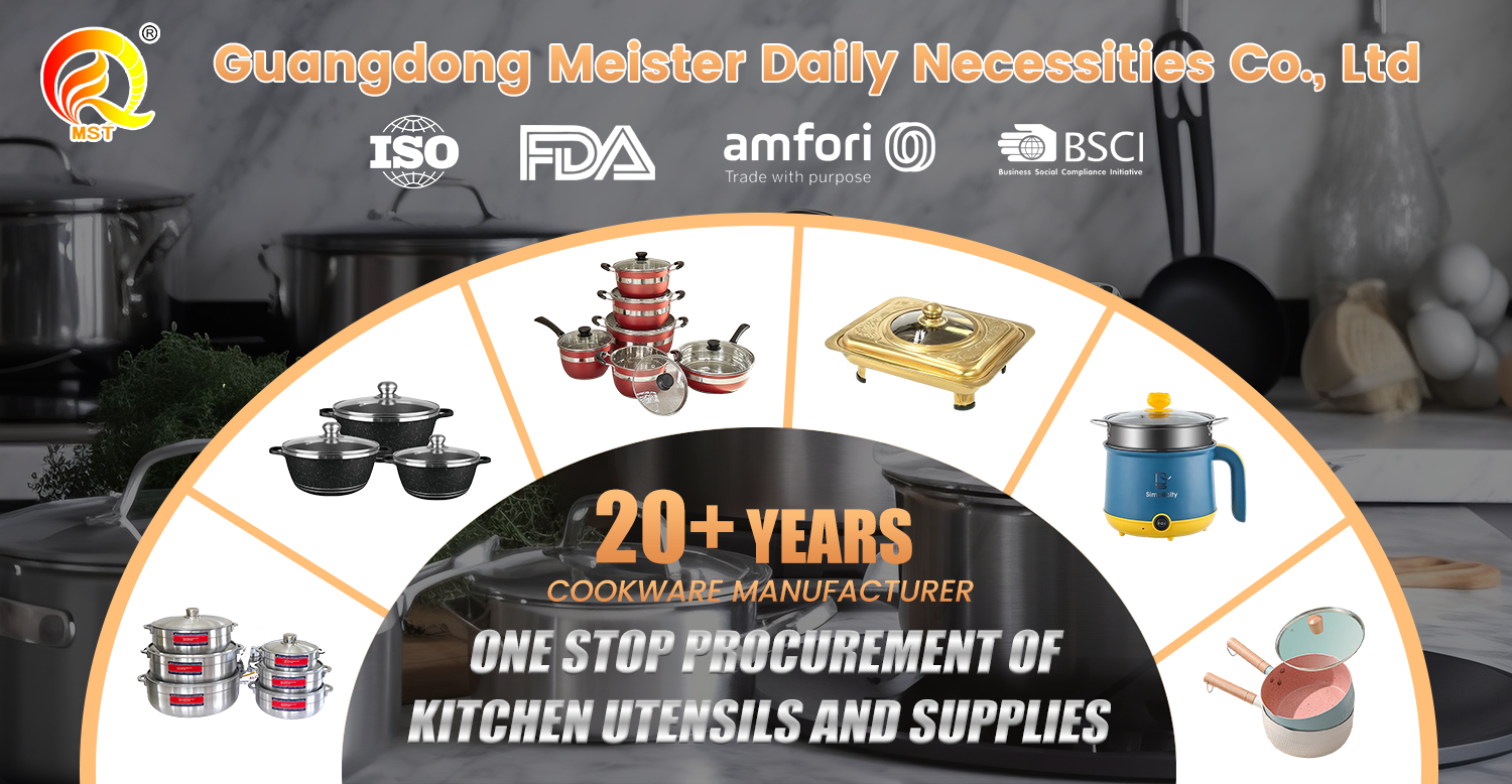 Stainless Steel Cookware Set Banner