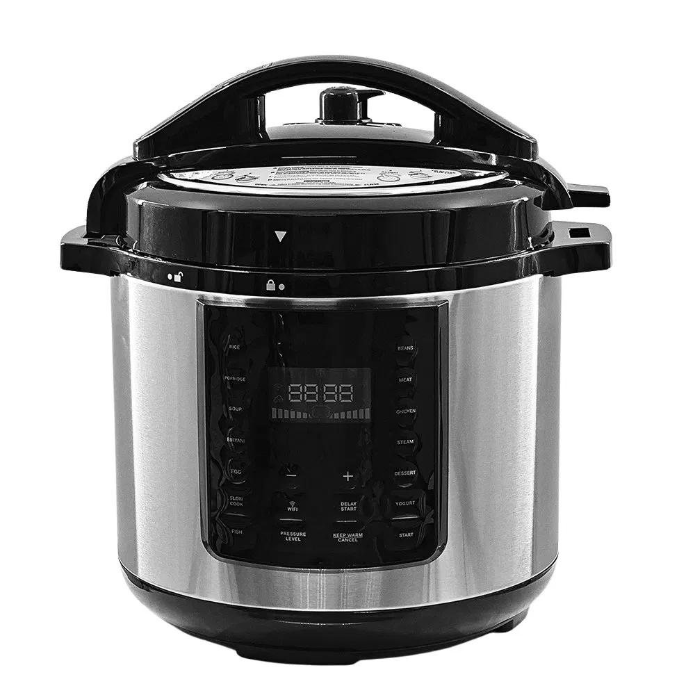 6L 1000W Electric Stainless Steel Pressure Cooker Withe WiFi