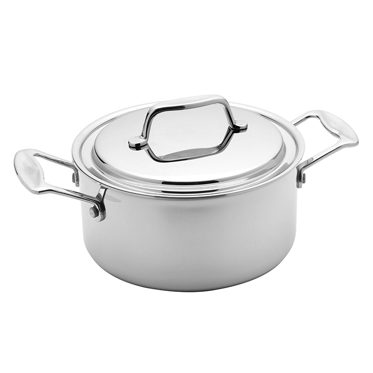 Large Capacity Heavy Duty Commercial Stockpot Stainless Steel Cooking Stock Pot for Restaurant
