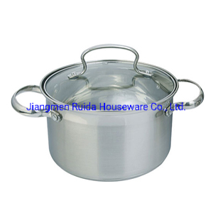 Food Grade 12PCS Stainless Steel Cookware Casserole Cooking Pot