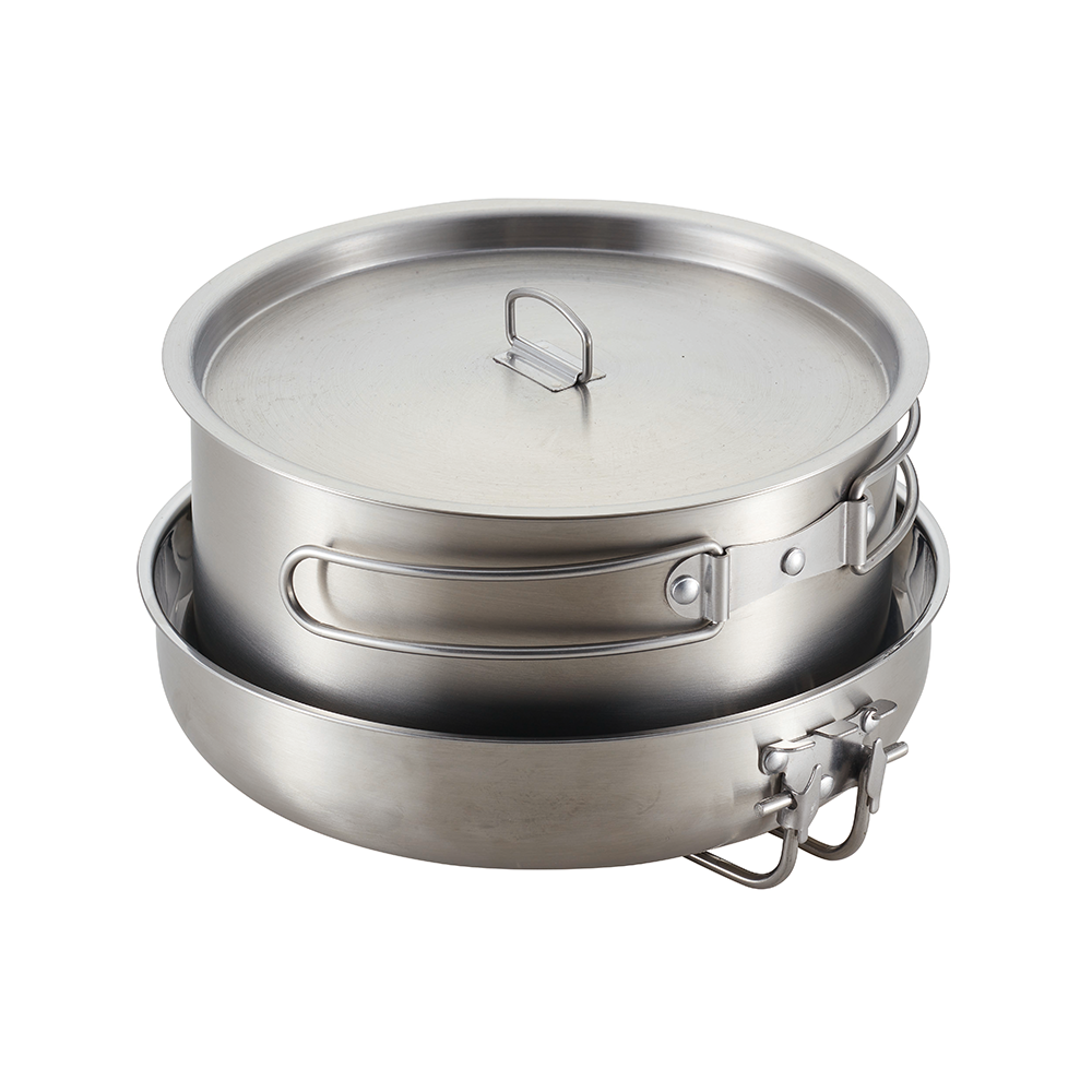Camping Cook Set Components