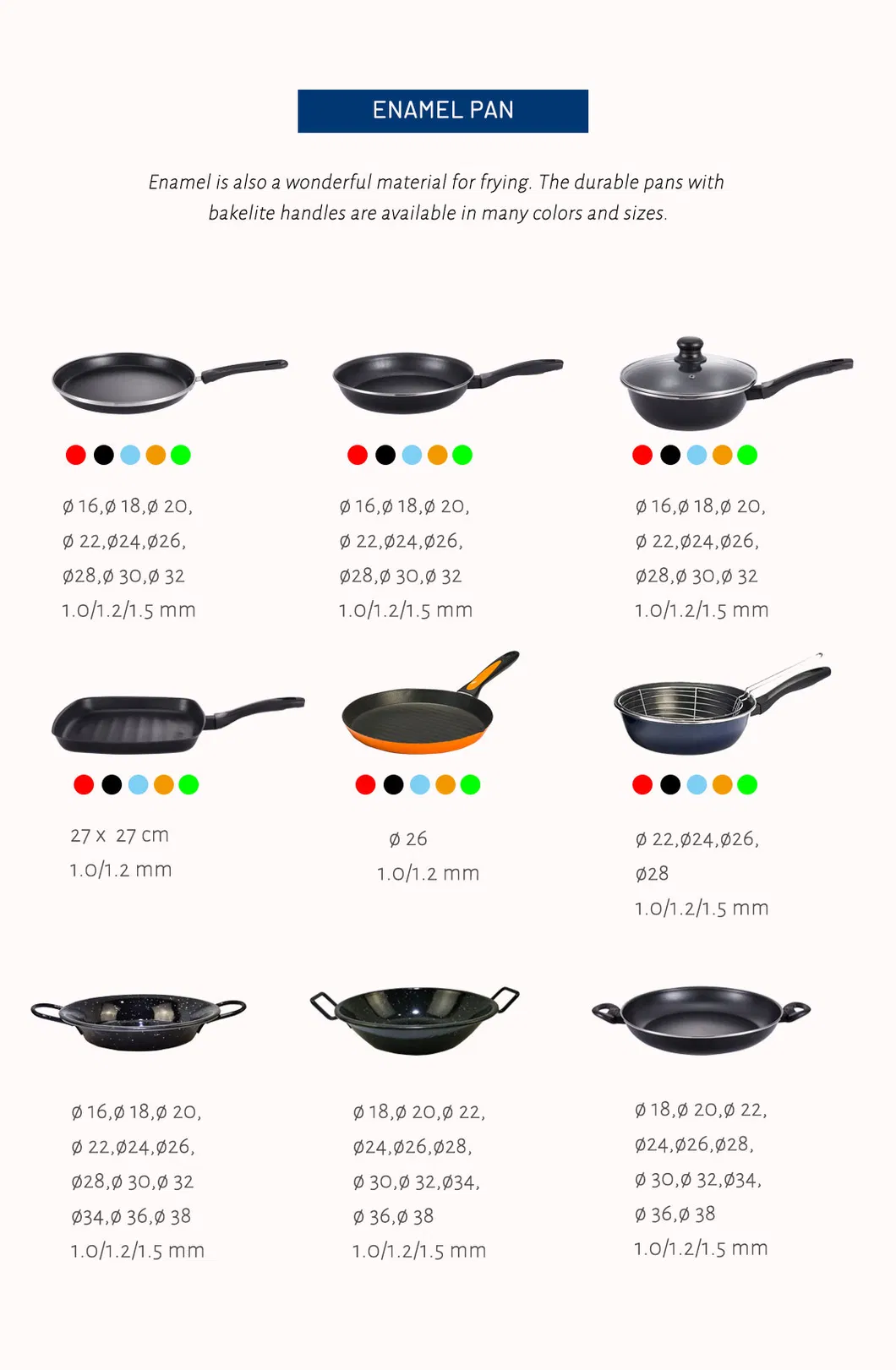 Product Range