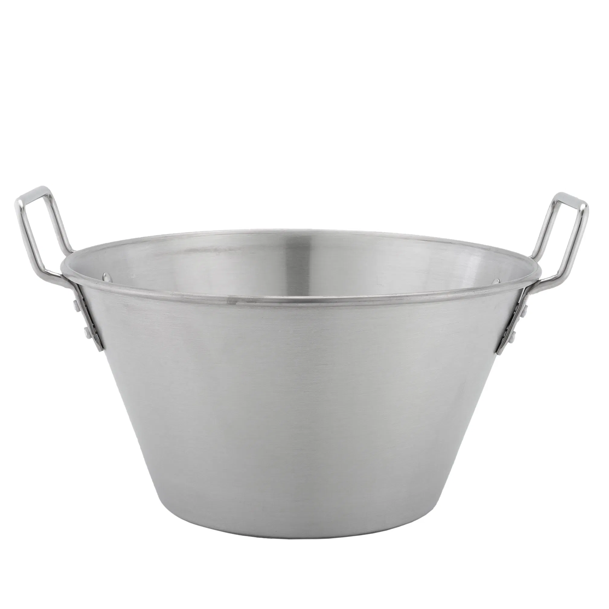 Wholesale Cooking Pot Solid Triple-Layer Base Stainless Steel Casserole Soup Pot Stock Pots with Handle Glass Lid