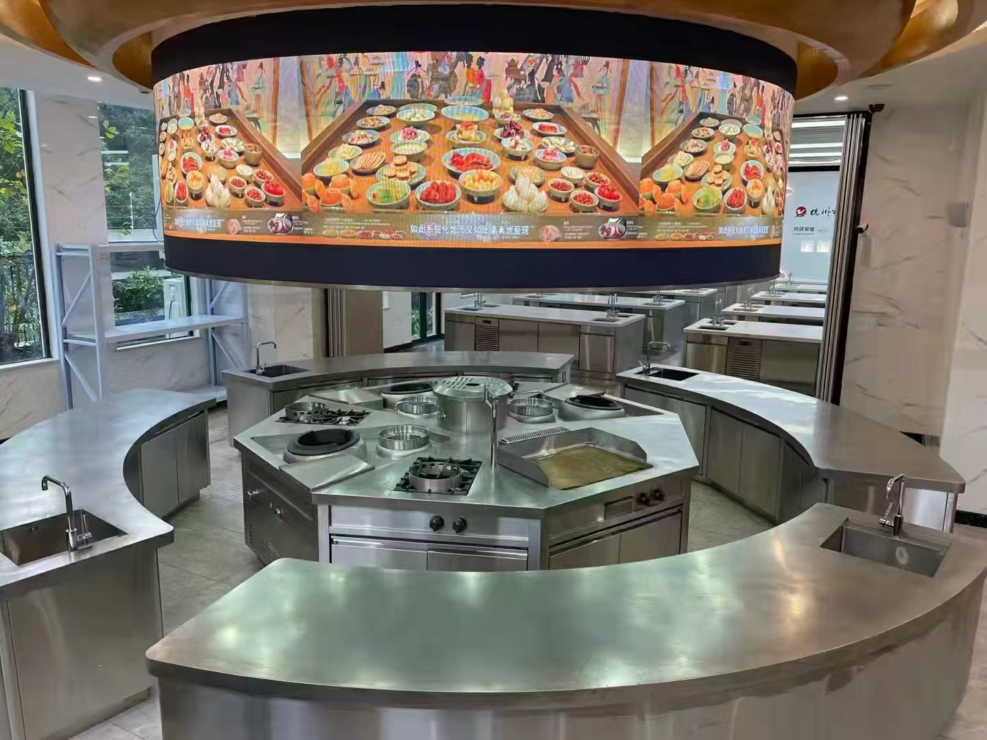 Wholesale Commercial Cooking Equipment Stainless Steel Single Ring Kitchen Wok LPG Natural Gas Cooking Ranges for City Use
