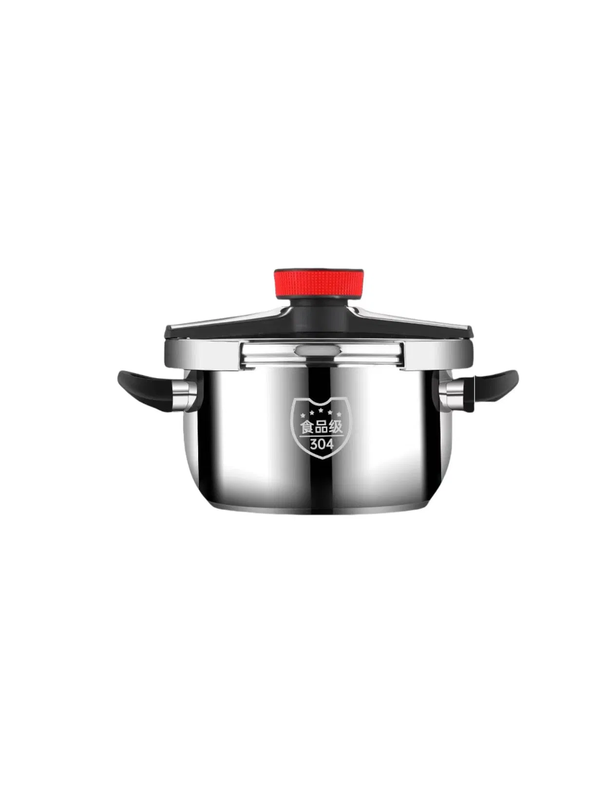 Home Appliance High Pressure Cooker Black Color Induction Cooker Stainless Steel Cookware