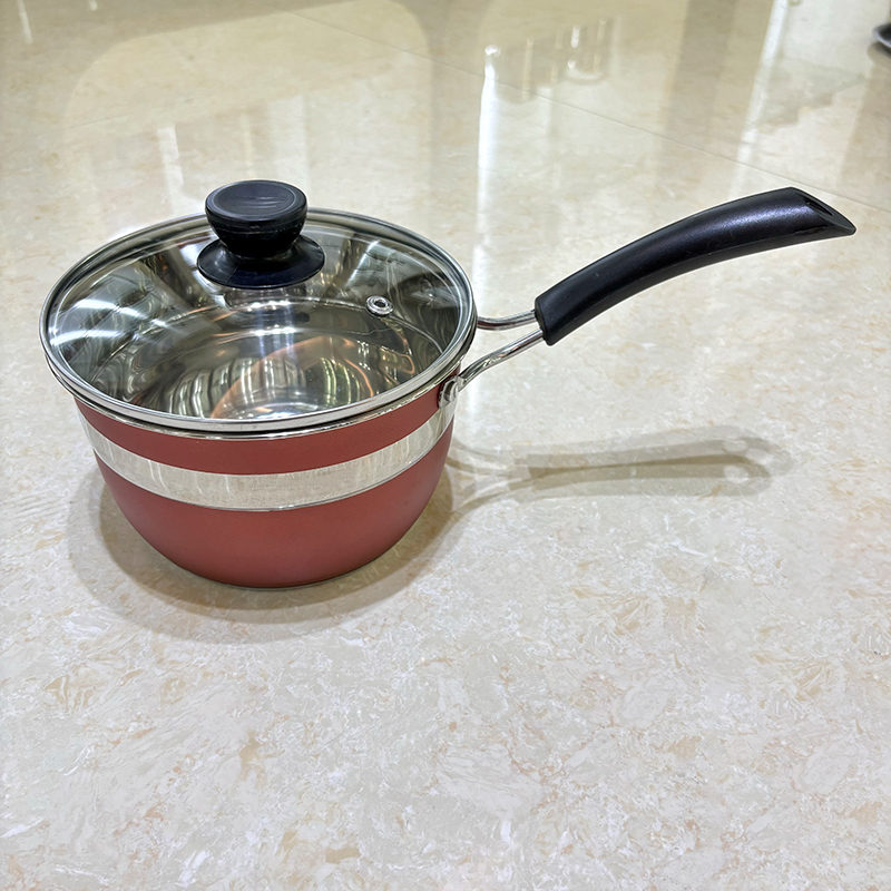 Meisite Hot Sale 12Pcs Stainless Steel Pots and Pans Luxury Cooking Nonstick Frying Pan Induction Saucepan Stock Pot Set