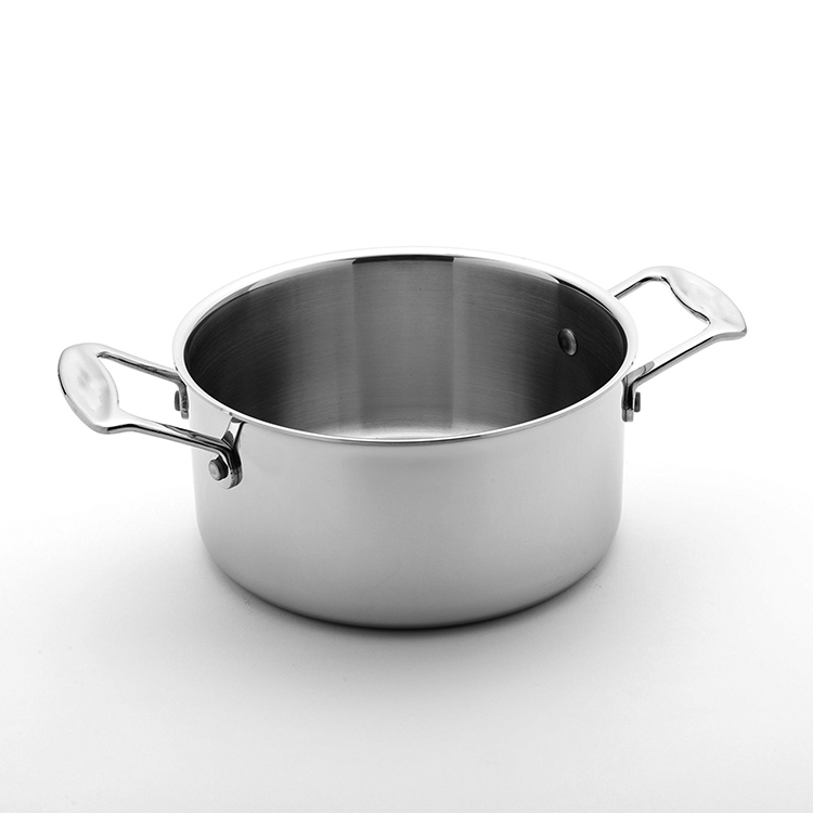 Large Capacity Heavy Duty Commercial Stockpot Stainless Steel Cooking Stock Pot for Restaurant