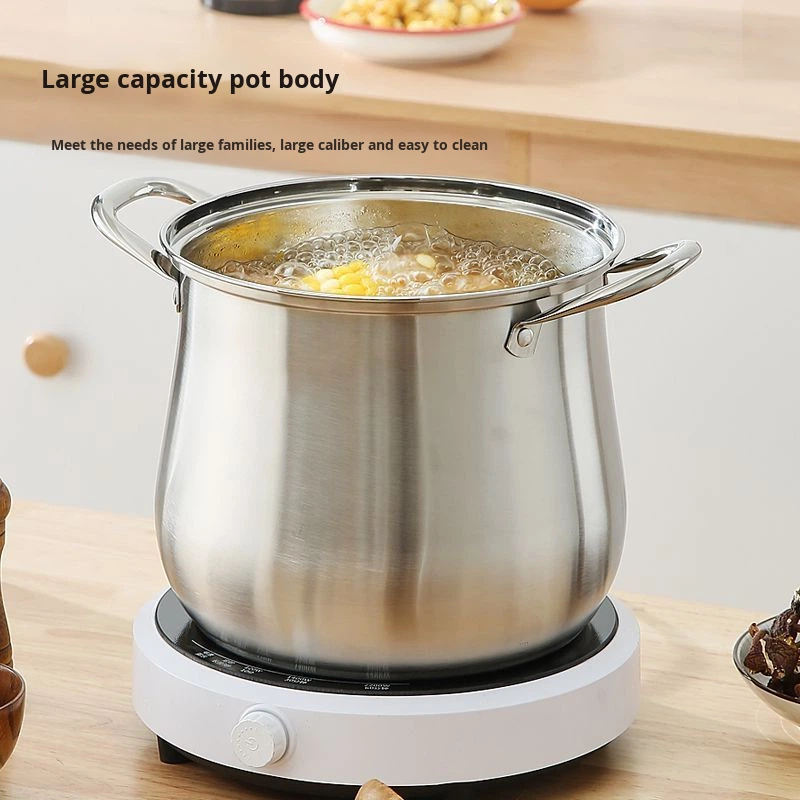 Stainless Steel 304 and Aluminum Square Rectangular Cooking Pot Set for Commercial Kitchens Durable 1.1-4L Capacity