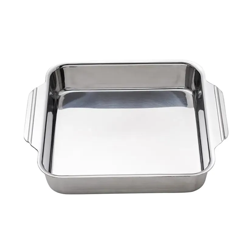 Stainless Steel Roasting Pan with Non-Stick Coating