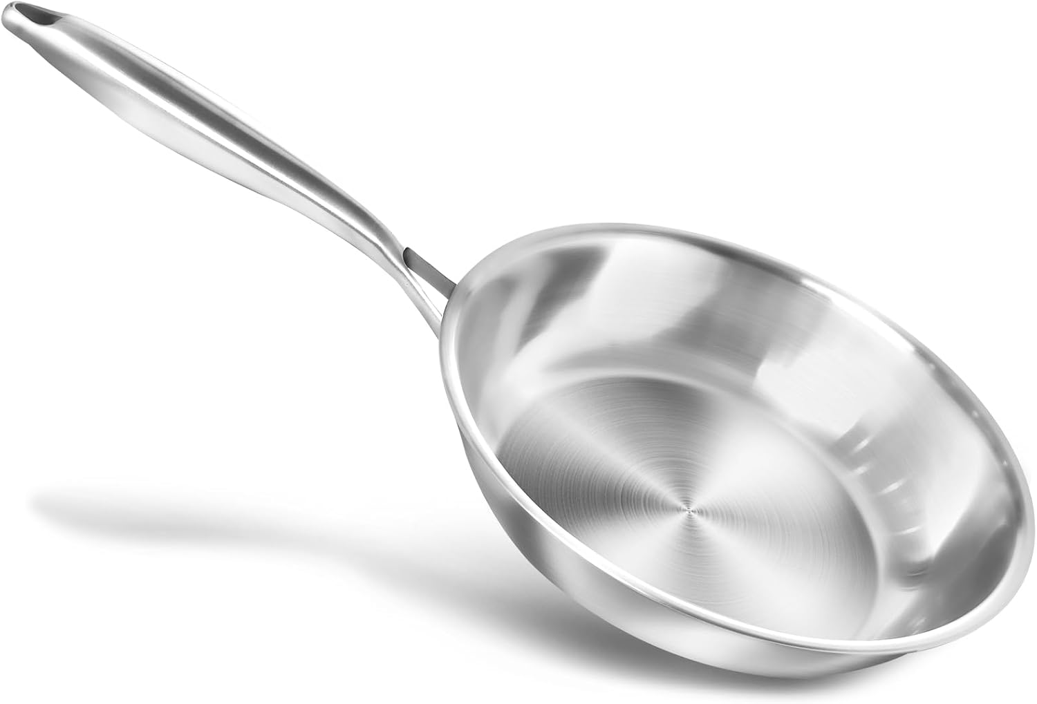 26cm Stainless Steel Frying Pan, Commercial Grade Kitchenware