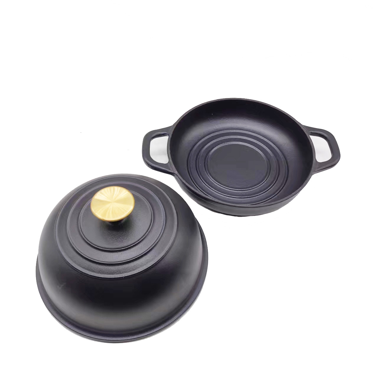Enameled Cast Iron Dutch Oven for Sourdough Bread Baking With 10 Inch Enamel Thick Coated Cookware Set