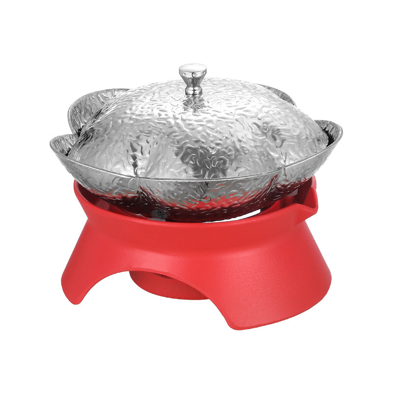 New Arrivals Modern Stainless Steel Small Dry Pot Non-stick Snowflake Soup Pot for Commercial Kitchen Induction Cooker Gas