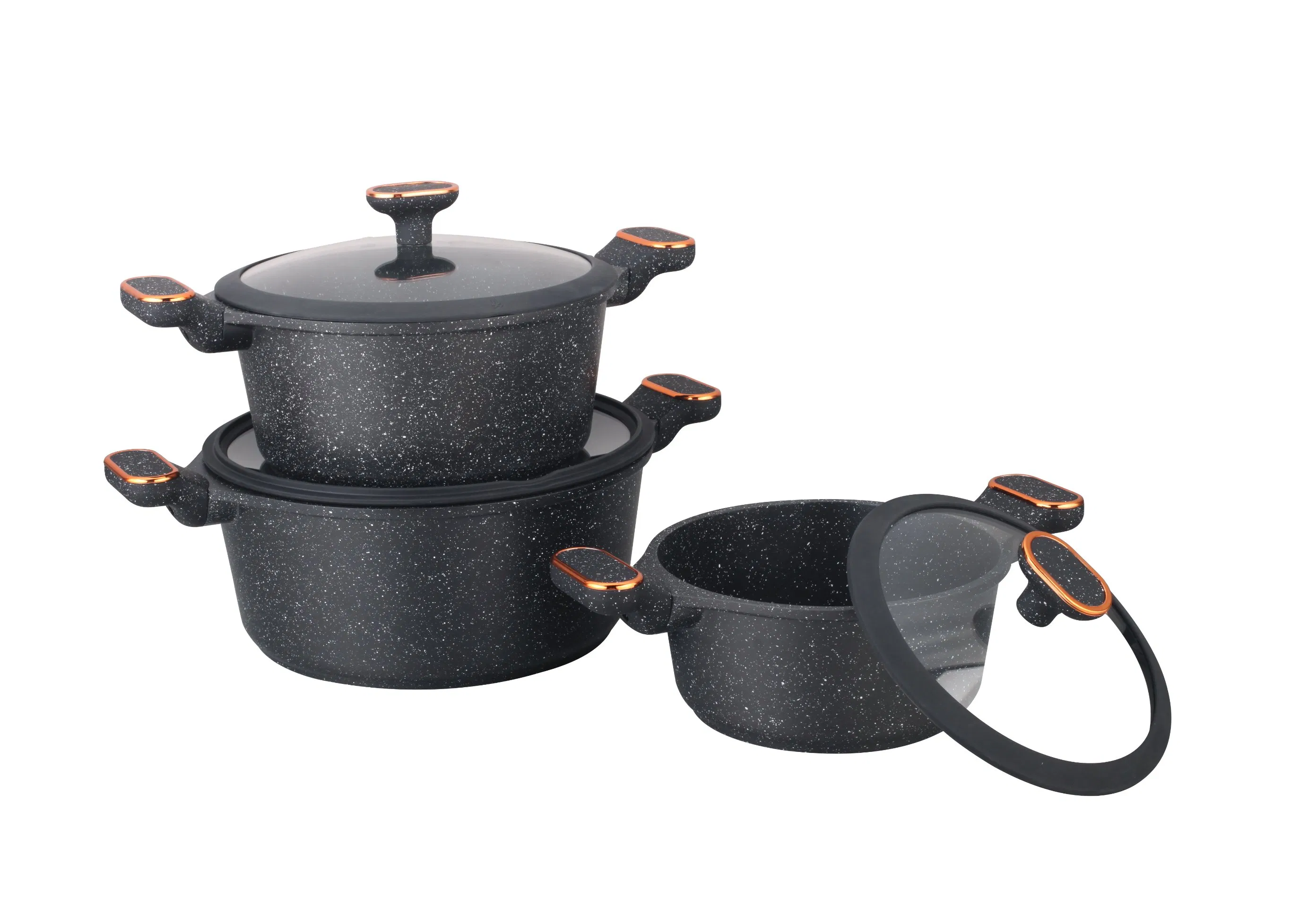 Morden Kitchen Ware Cooking Casserole with Induction Compatible