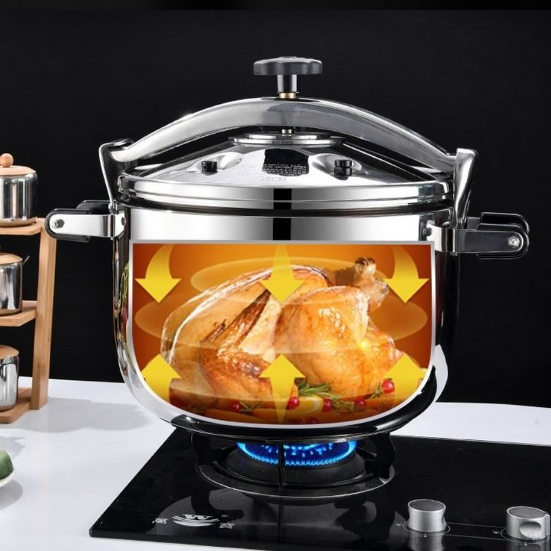 Home/Commercial 304 Stainless Steel Lid-Type Explosion-Proof Pressure Cooker