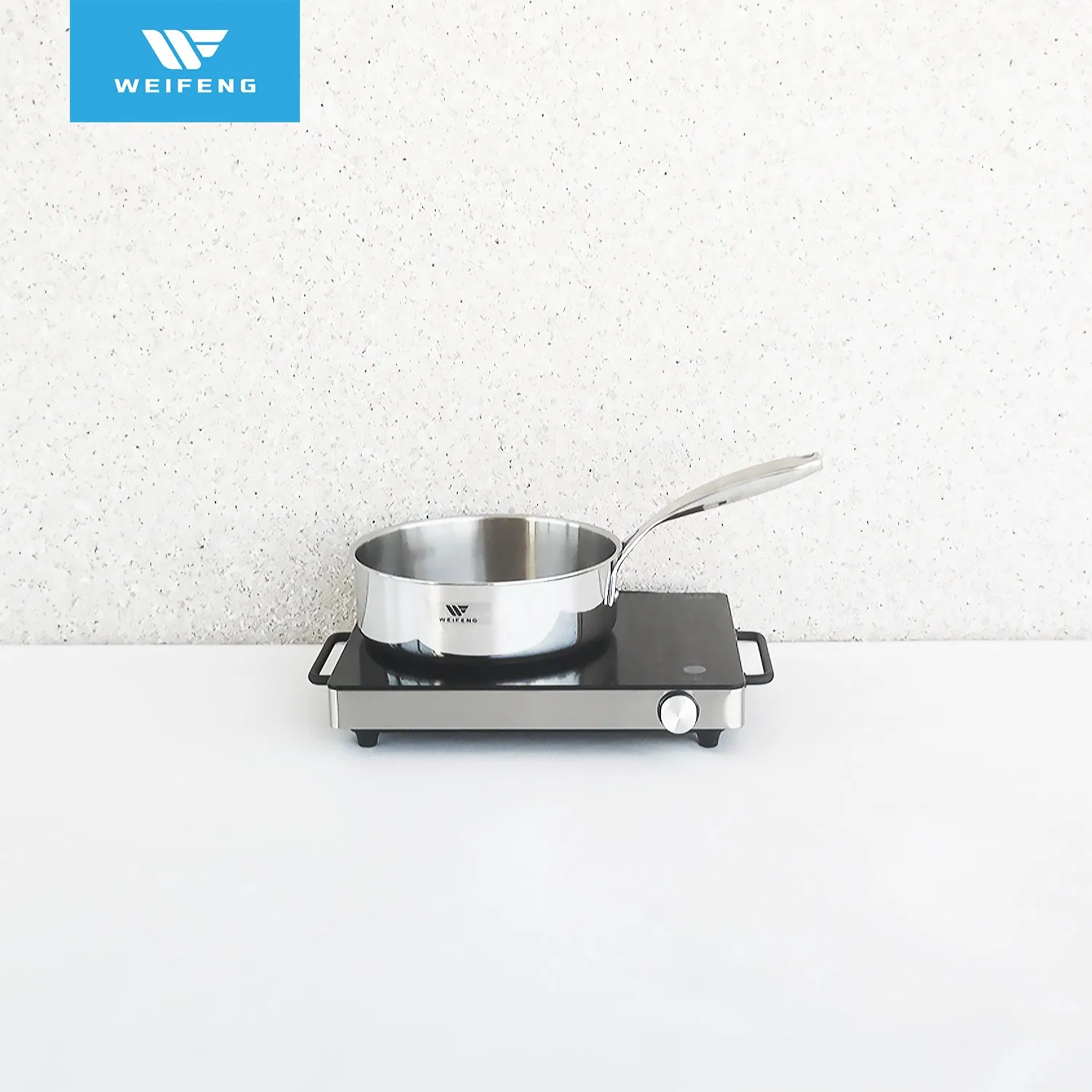 Tri-Ply Stainless Steel Cookware with Hollow Heat-Resisting Die Casting Handle