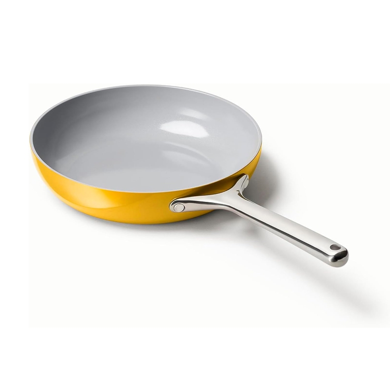 Premium Non-Stick Aluminum Cookware Set with Stainless Steel Handles - Healthy &amp; Durable Kitchen Essentials