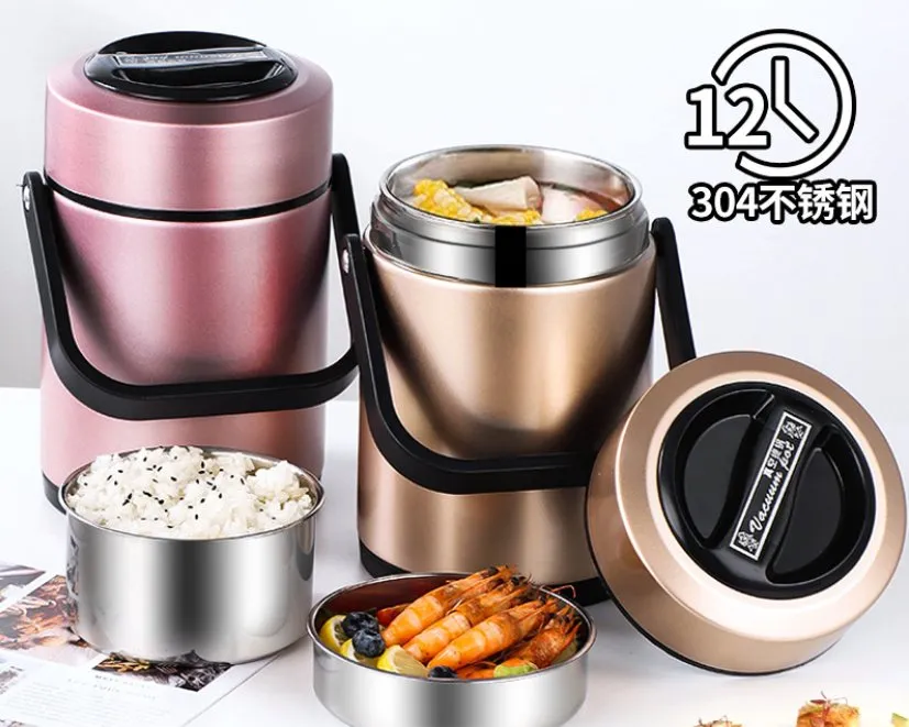 Vacuum Stainless Steel Insulated Food Pot