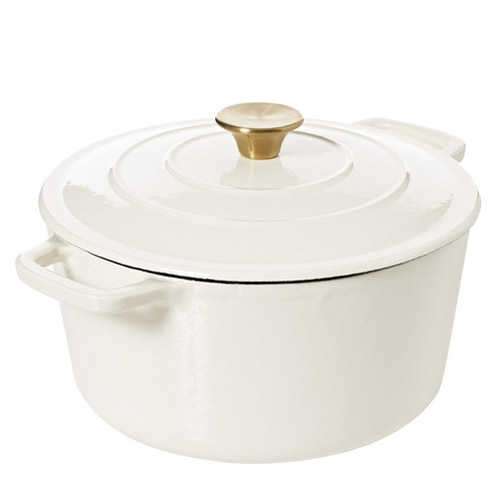 Wholesale China Supplier High Quality Restaurant 5L Enameled Colored Cast Iron Dutch Oven Ceramic Non-Stick Stainless Steel