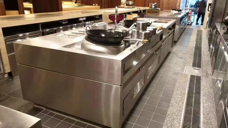 Wholesale Commercial Cooking Equipment Stainless Steel Single Ring Kitchen Wok LPG Natural Gas Cooking Ranges for City Use