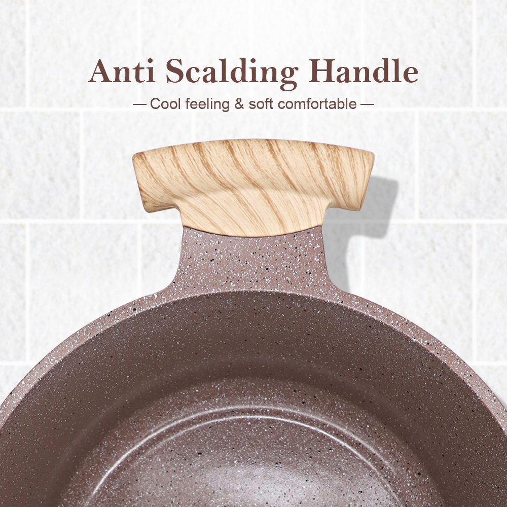 Kitchen Dutch Oven Casserole Induction Stew Soup Pot Cast Aluminum Cooking Pots Ceramic Non-Stick Coating