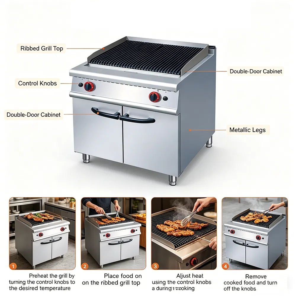 Industrial Gas Tilting Braising Pan
