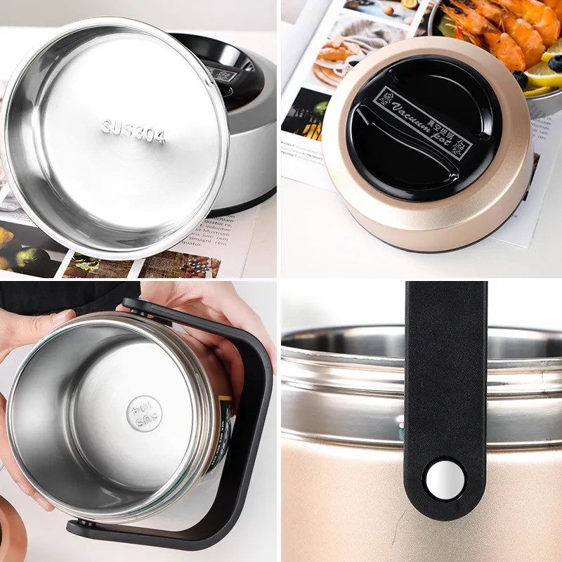 Vacuum Stainless Steel Insulated Food Pot