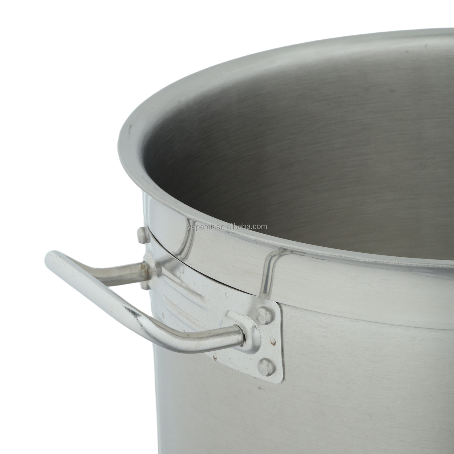 Commercial Kitchen Cookware Set 30L Stainless Steel Stock Pots for Restaurant Cooking Factory Wholesale