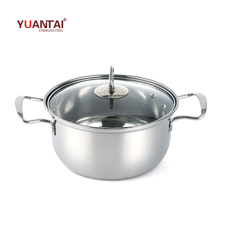 Stainless Steel Pan Set Non Stick Cookware Set Pot Soup Stock Cooking Utensil Customized 18 Pieces OEM LOGO Pans and Pots Set