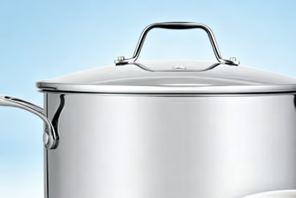 Stainless Steel 18-8 Food Grade All-Stovetop Safe Stockpot Dutch Oven Casserole Simmer Soup Pot Glass Lid