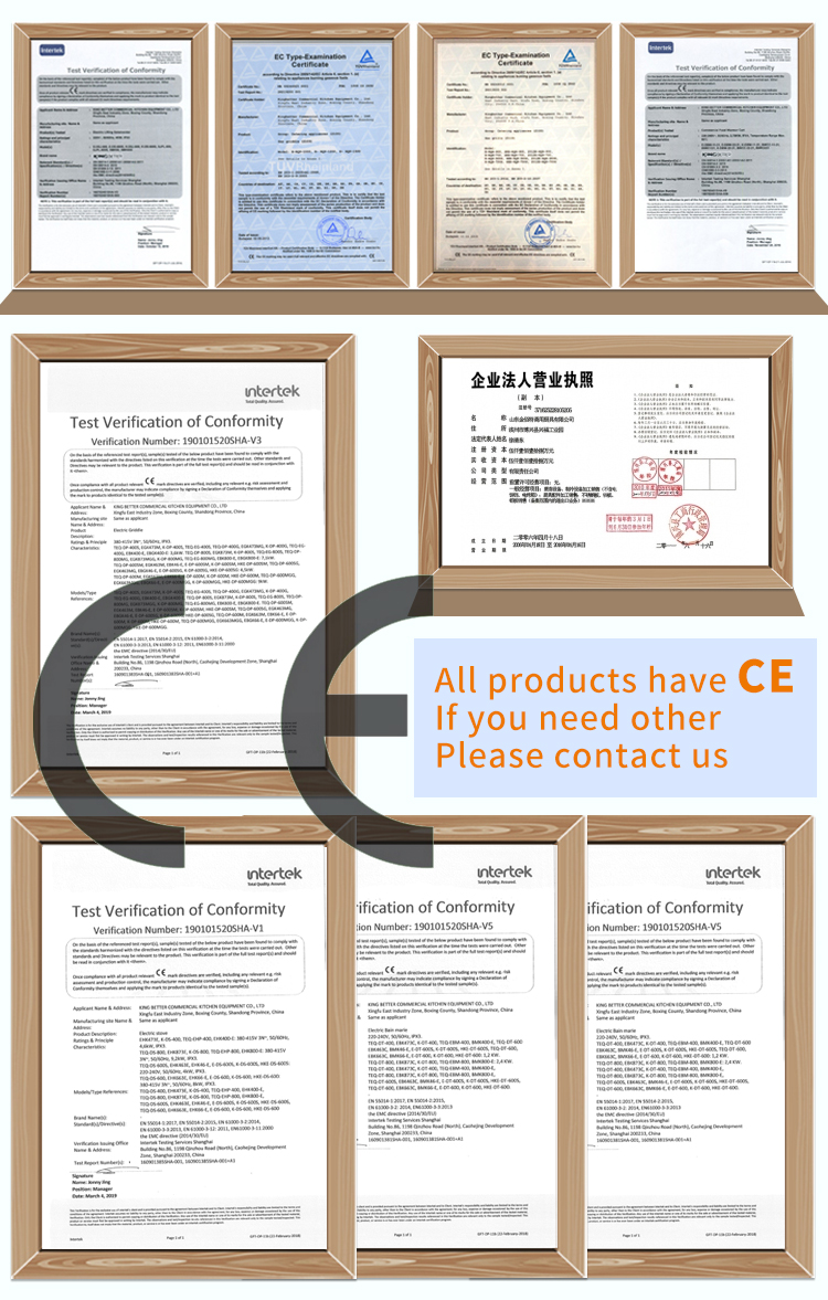 Certifications