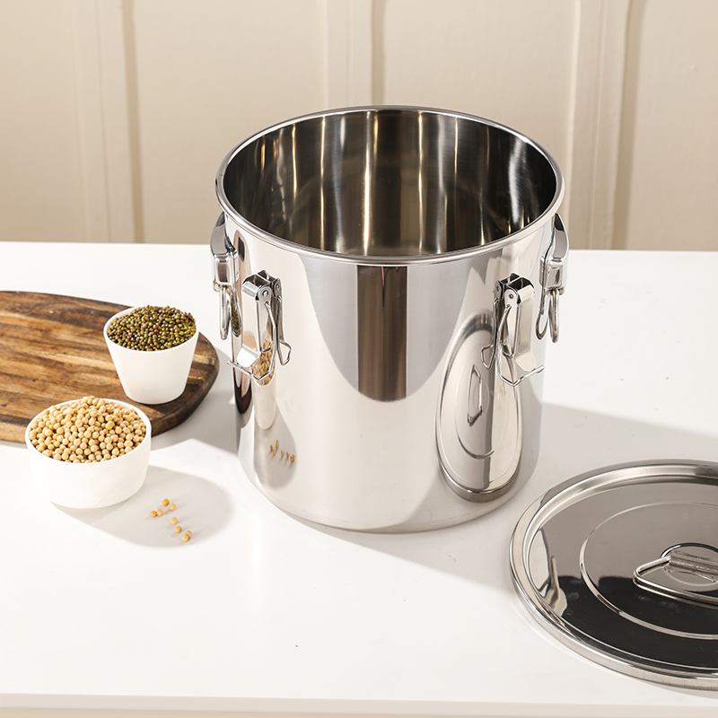 High Capacity Cookware Restaurant Supplies Storage Containers Kitchen Soup Pot Big Soup Stock Pots Stainless Steel Cooking Pots