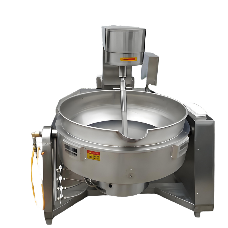 Electric Heating Automatic Planetary Wok Stainless Steel Thermal Oil Frying Pan for Frying Flour and Spicy Mushroom