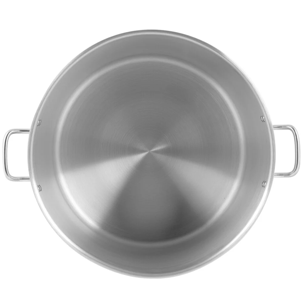 Factory Wholesale Stainless Steel 24/26/28/30cm Big Stockpot Commercial Kitchen Cooking Pots Cookware Stock Pots