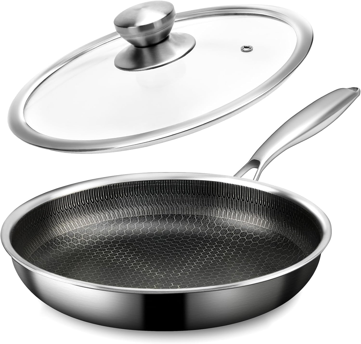Nonstick Stainless Steel Frying Pan