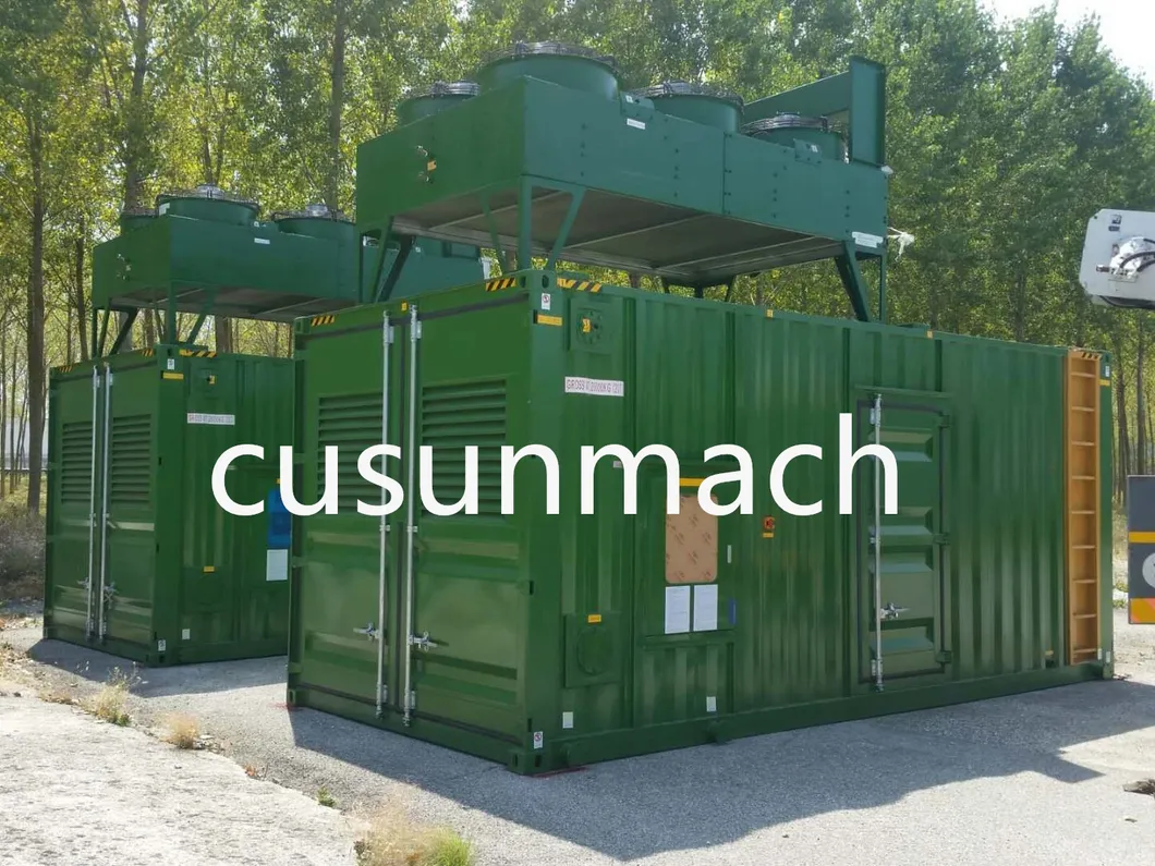 150kw مجموعة مولدات الطاقة من الغاز الحيوي المستمر