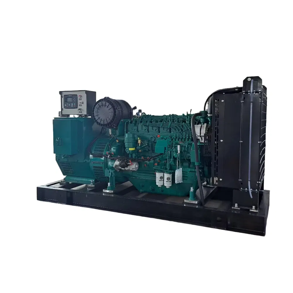 مجموعة مولدات الديزل الثقيلة ويشاي 2-3500kw مع تنظيم الجهد التلقائي
