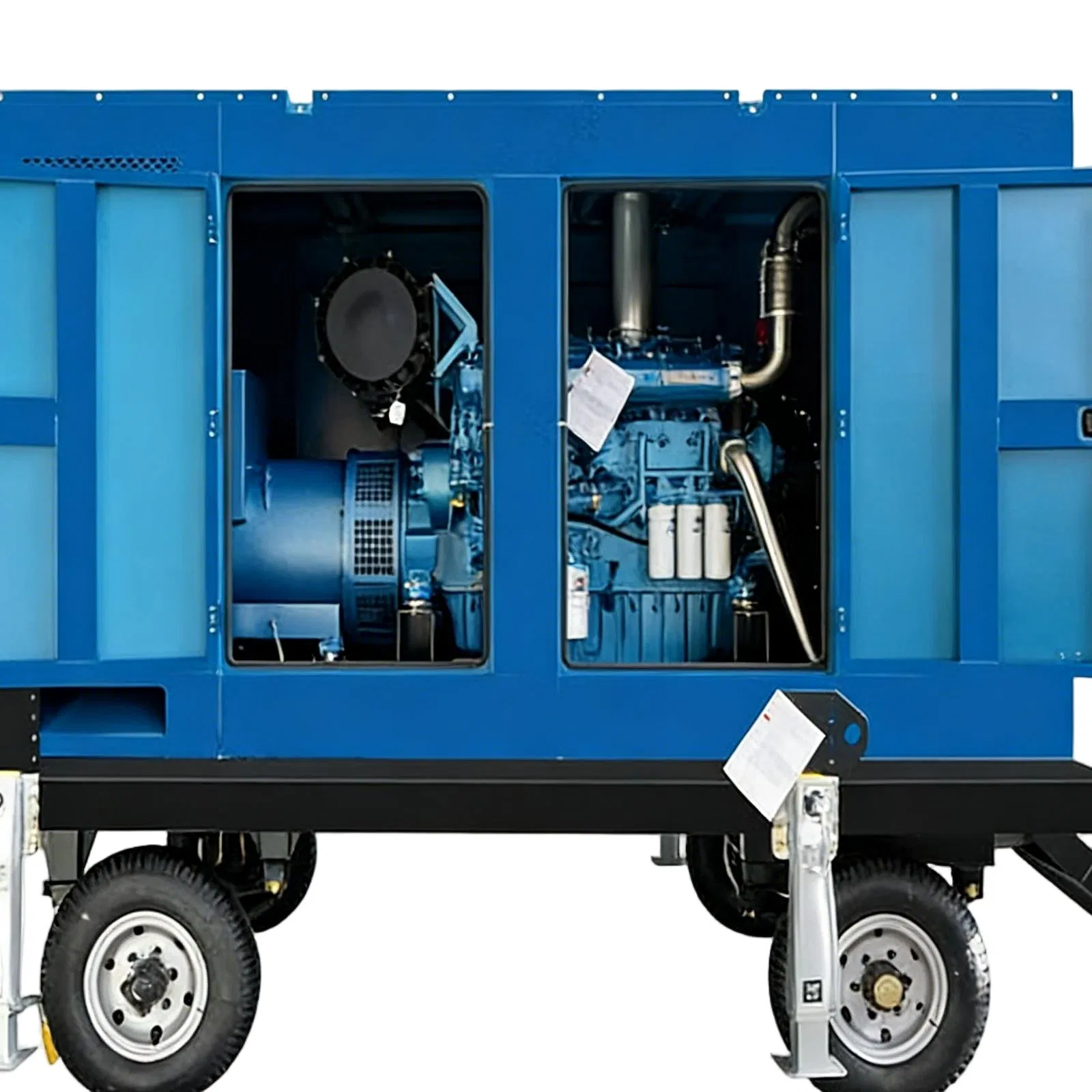 400kw مجموعة مولدات ديزل عازلة للصوت للطاقة الاحتياطية الطارئة للمصنع