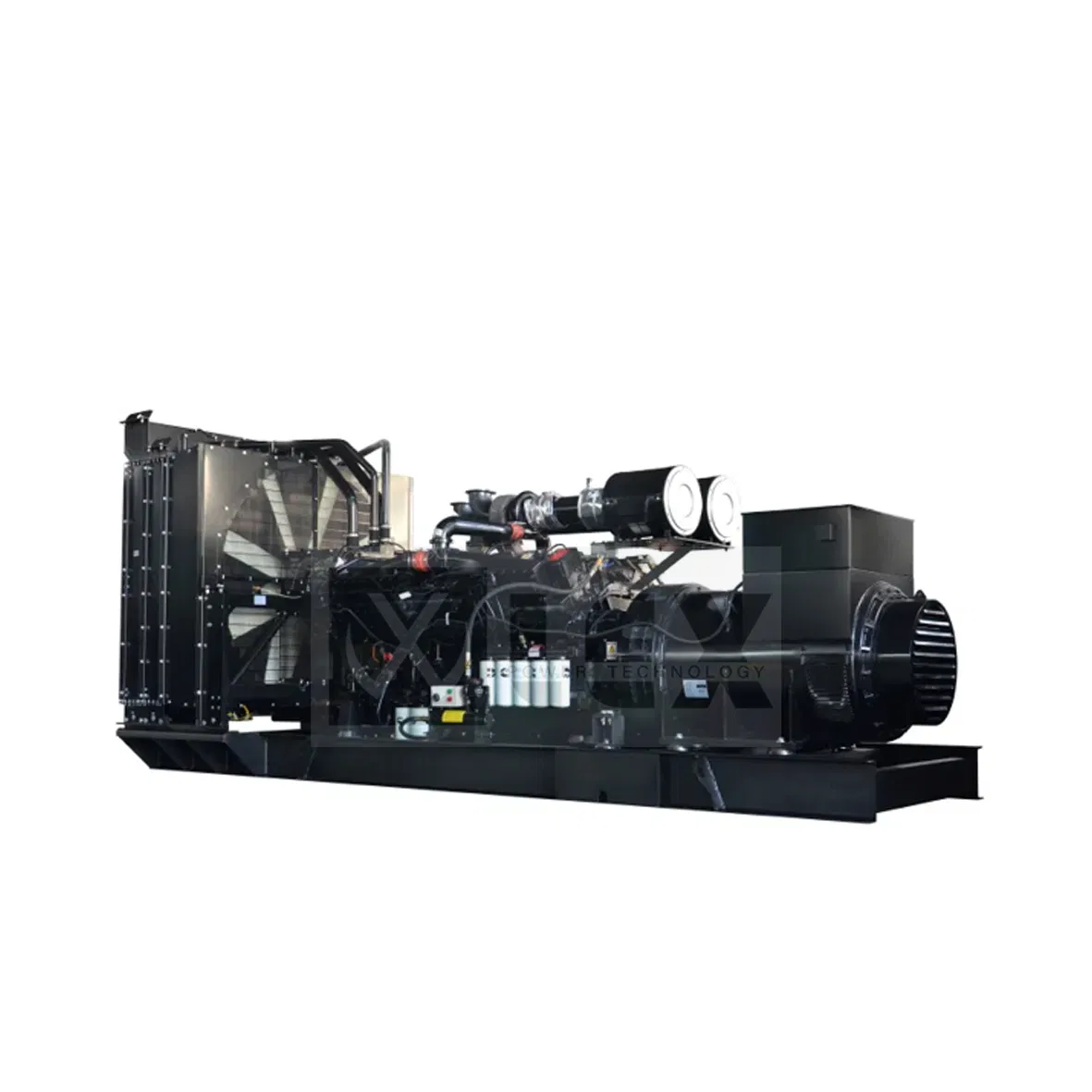 30kVA 50kVA 100kVA 250kVA 1000kVA مجموعة مولدات ديزل مفتوحة الإطار للاستخدام الصناعي والتجاري من كومينز للطاقة الكهربائية