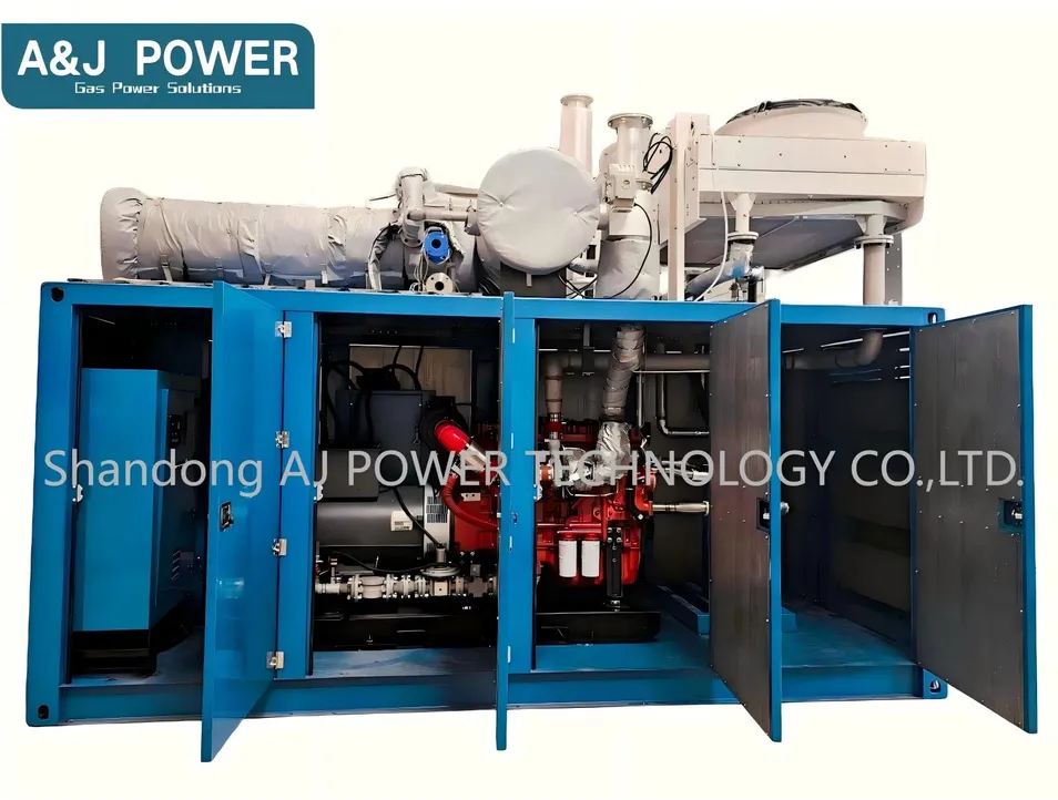 مولد غاز طبيعي موثوق 250kw صامت