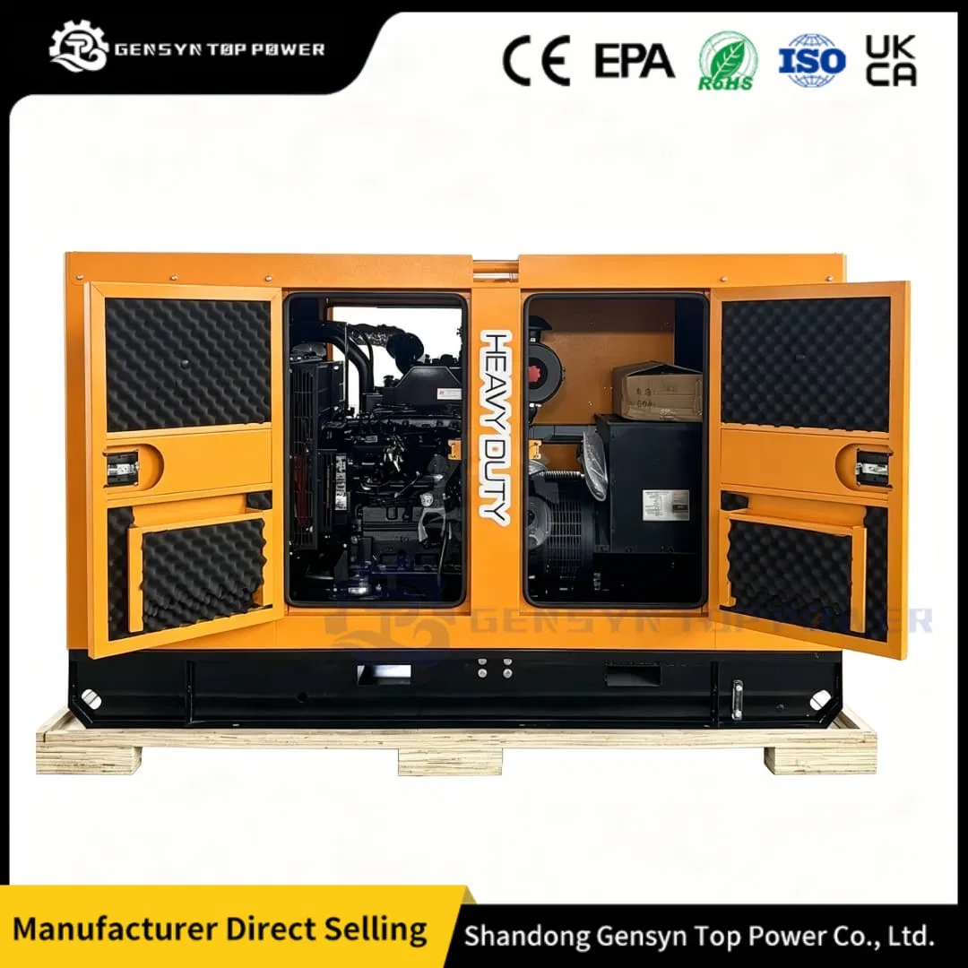 80kVA مجموعة مولدات الديزل الصامتة الاحتياطية لمعدات الطوارئ الصناعية من كامينز