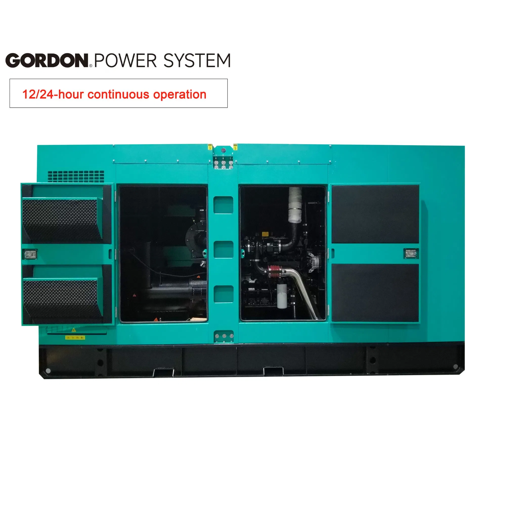300kVA مولد ديزل تجاري ثقيل 3 مجموعة مولدات المرحلة