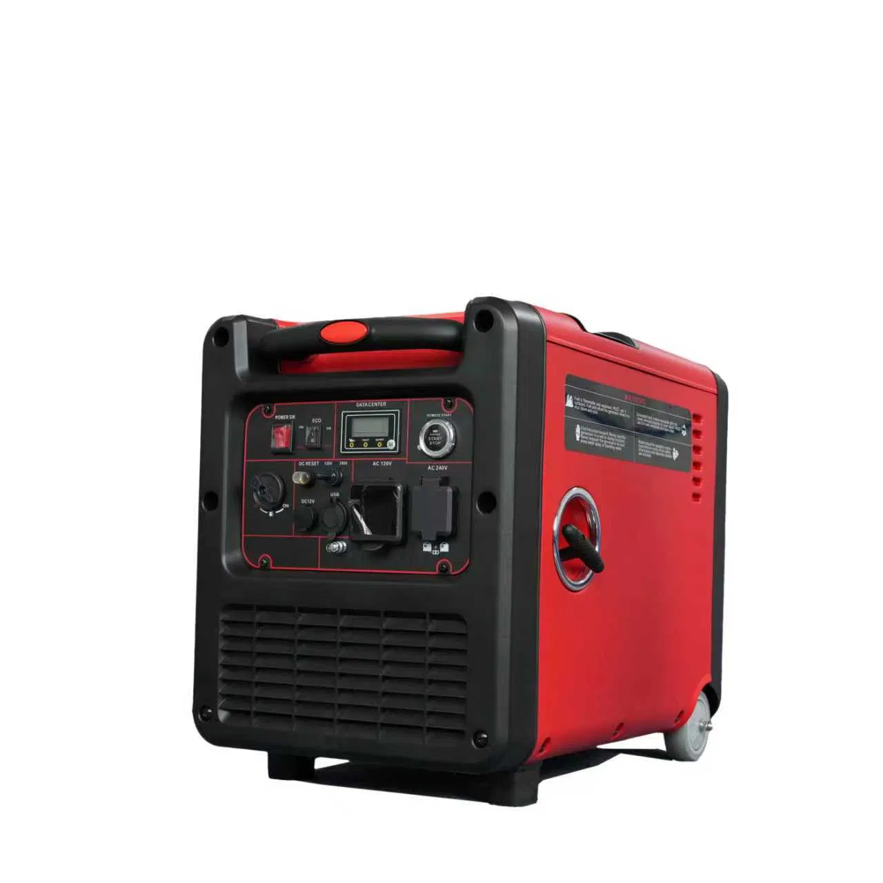 5kw 6kw 7kw 8kw 10kw مجموعة مولدات البنزين المحمولة الصامتة منخفضة الضوضاء