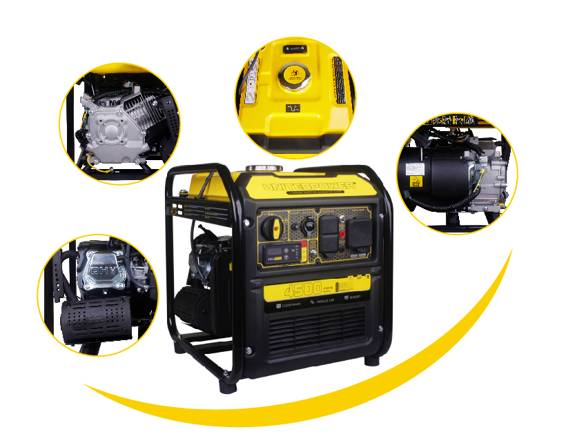 3.5kw 3.8kw 3500W 3800W مولد غاز محمول من نوع الإطار المفتوح